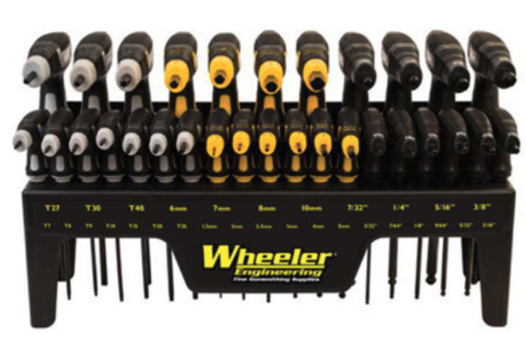 WHEELER GUNSMITHING SAE / METRIC HEX & TORX P-HANDLE 30 PCE