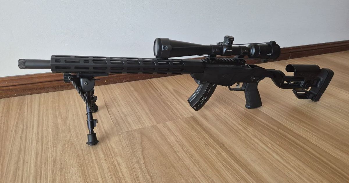 Ruger Precision Rimfire BLACK 22WMR w/Vortex Scope