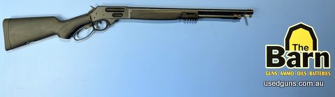 2 only in stock 14/12/23 Henry Lever Action Shotgun X Model 410 Bore 5 round. We broke new ground with the introduction of our first Lever Action .410 Shotguns,