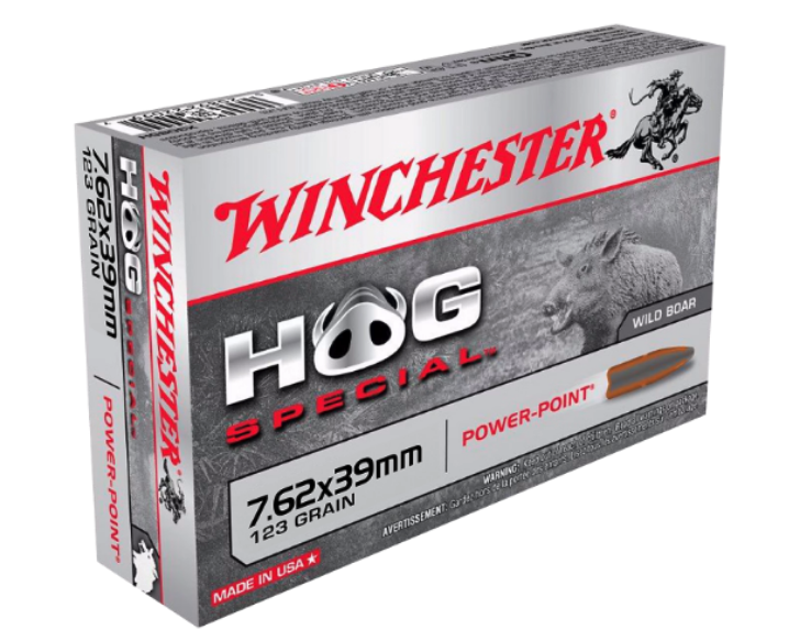 Winchester Hog Special 7.62x39mm 123gr SP