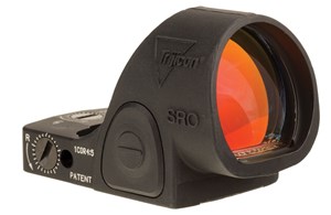 TRIJICON
SRO - SPECIALIZED REFLEX OPTIC
RED DOT SIGHT
BLACK ANODIZED 

AVAILABLE IN
SRO1-C-2500001 1 MOA NEW $1290
SRO2-C-2500002 - 2.5 MOA NEW 1290
SRO3-C-2500003 - 5 MOA NEW $1290