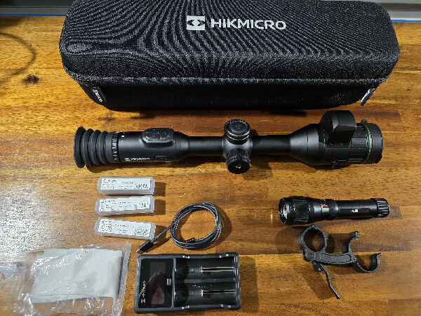 HikMicro Alpex 4K LRF Night/Day Scope. Excellent condition. Only used a couple of times on air rifle. Selling due to lack of use. Price includes postage.