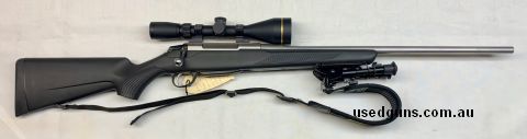 Excellent condition! Save $$$ on new price! Fantastic deer stalking set up (plus bipod), fitted with a Leupold VX-Freedom with a big 50mm objective to get that 