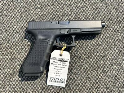 Used Glock 17A Gen4 9MM / SN: BFRZ713