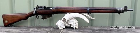 R.F N.9 Mk1 Training Rifle. One of 3000 converted by Parker Hale for the Royal Navy. Rare piece of history attributed to HMS Diomede. Barrel is shiny and like n