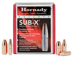 HORNADY
H45052
SUB-X
45CAL, .458 DIA, 410GR
POLYMER TIPPED PROJECTILES

SPECIAL 
$69 /PER 50
$345 /PER 250