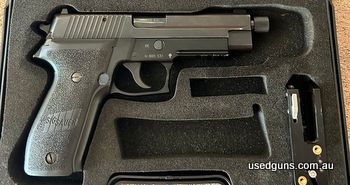 Accurate 9mm Threaded barrel, 4 10 round magazines. DAA holster insert. A few marks from holster use but otherwise very good.