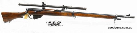 Matching bolt Duntroon marked Lee Speed long Lee. Fitted with a Stevens scope with lobbing sights removed. Not sure of the history of these. Maybe an early ‚Äö√