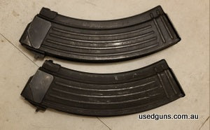 2x 30rd 7.62x39 mags fits AIA m10 ect. $320 posted for the pair