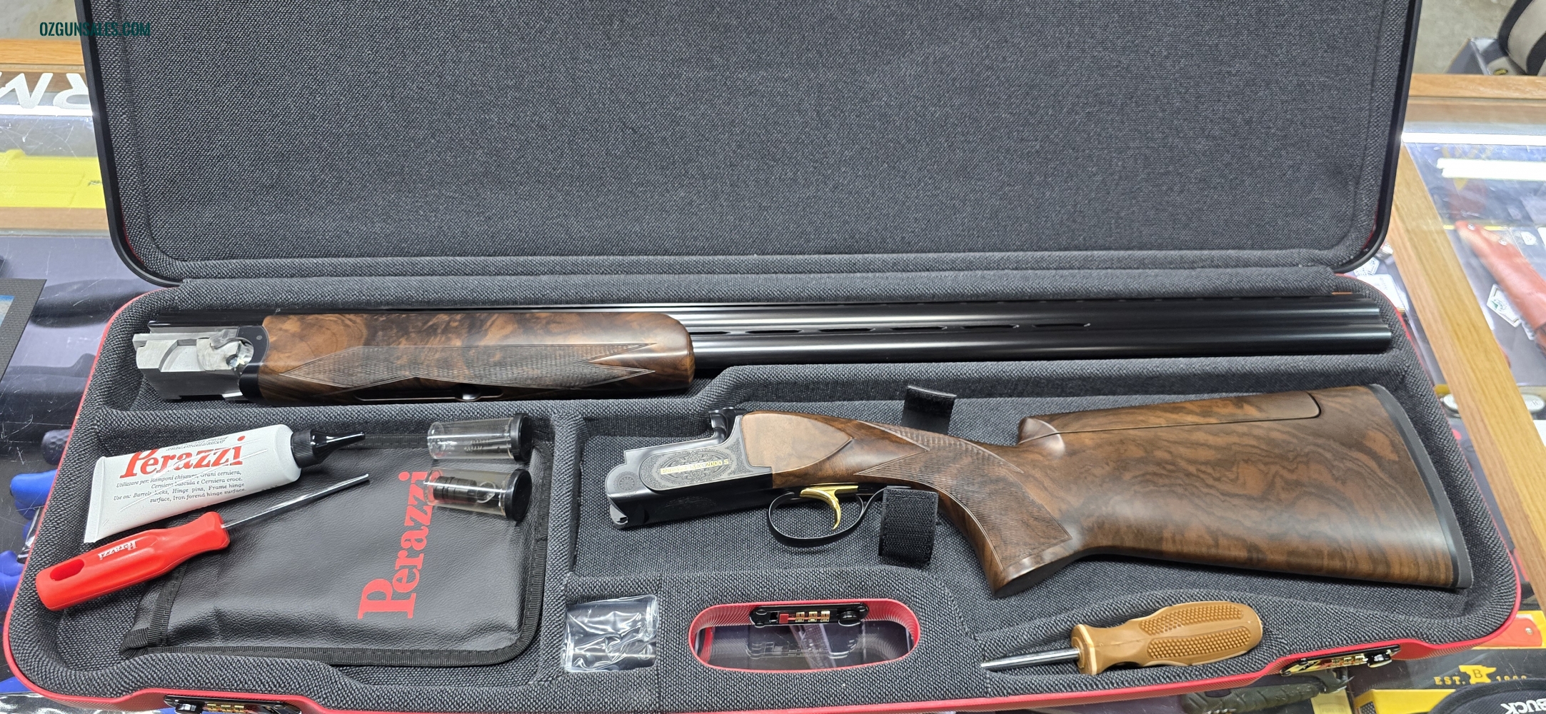 Perazzi MX 2000 S 12ga Under & Over