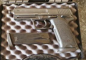 Very accurate (not so) little gun. Fired less than 200 rounds. I've indicated very good condition only because there is the usual wear marks on the barrel and f