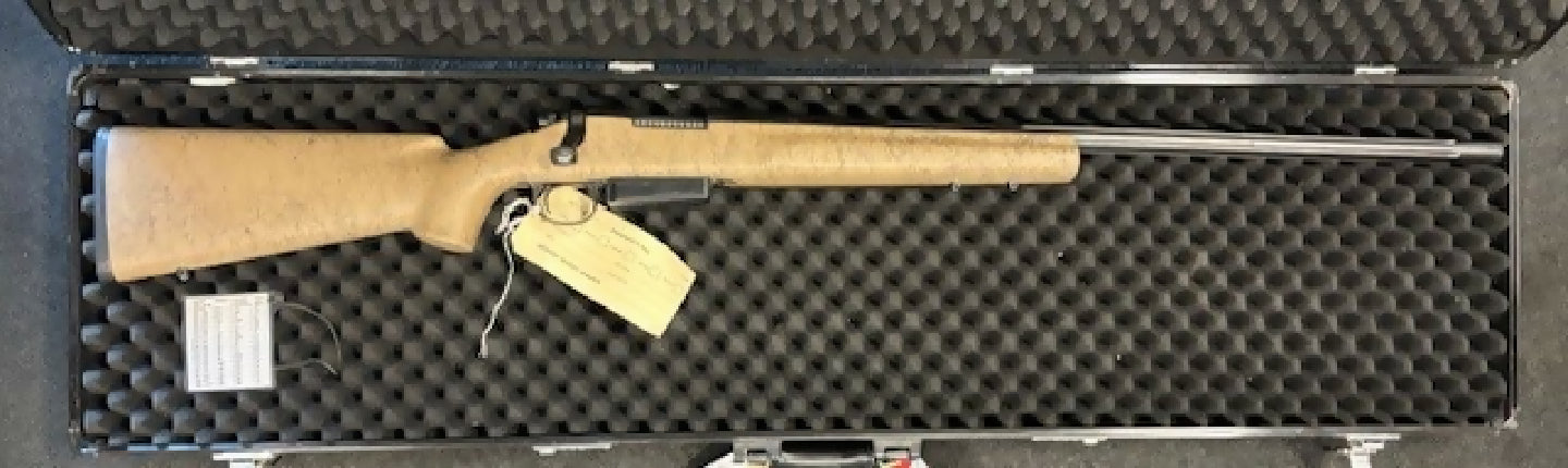 Remington VSSF .22/250 Varmint - the original one with HS Precision stock (not plastic) and full stainless.  Absolute laser beam, always under 1moa with factory