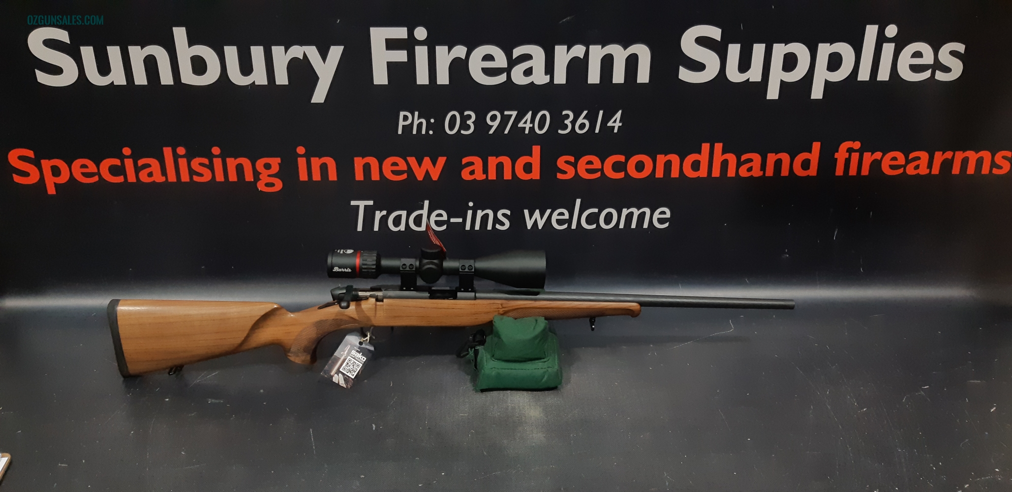 Steyr Zephyr II 22LR Burris scope Package A-451