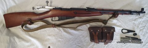 Manufactured in Poland (Radom) in 1953. Has had about 300 rounds through it and been well maintained, but the front sight base is marred where it was drifted wi