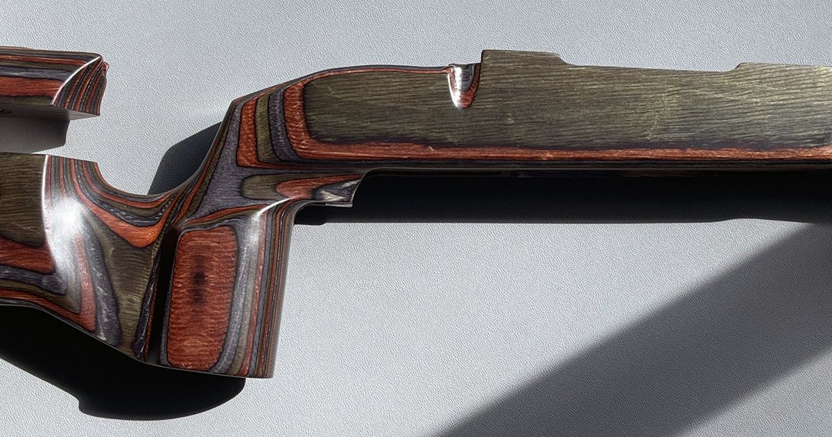 Mauser 98 adjustable laminated stock