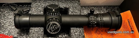 Excellent condition. not a scratch on it. put on a gun, sighted in, now sold rifle.