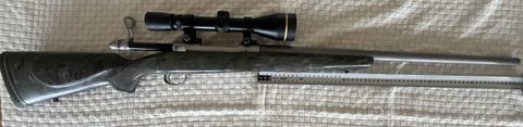 Shilen match grade barrel McMillian camo synthetic stock VGC