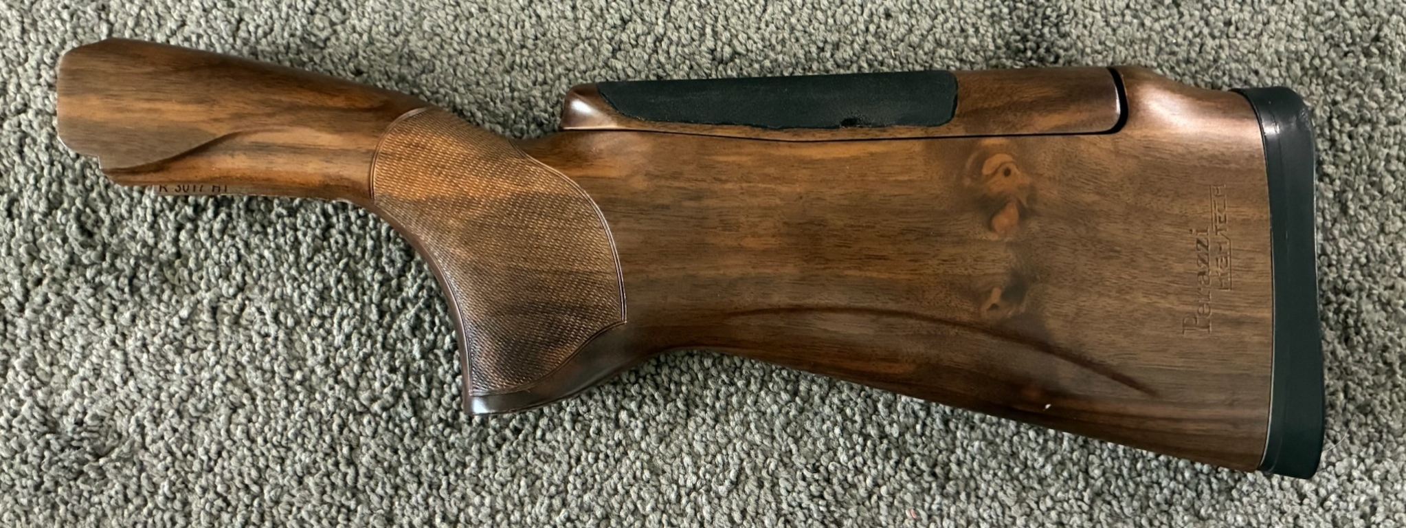 Perazzi Factory high tech stock. With factory foam inlay in comb.