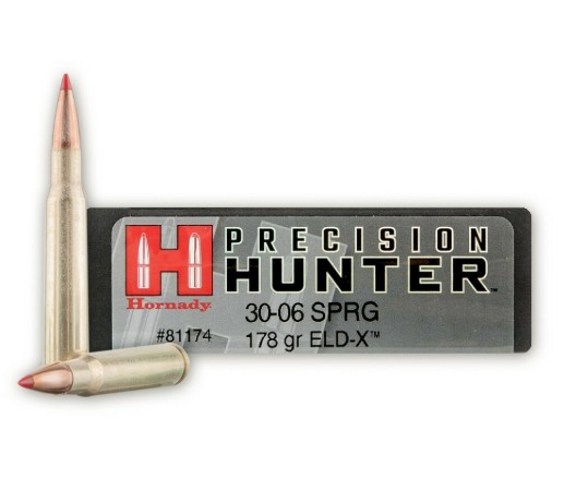 Hornady 30-06 178 grain ELD-X Precision Hunter Ammo 20 rd