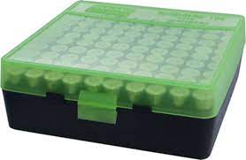 MTM 100 Round Flip Top Ammo Box 38-357