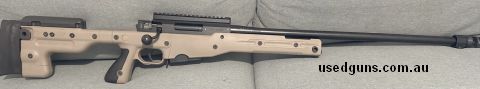 Accuracy International AT in 308. 26 inch barrel, this model is the switch barrel type, comes with new thumbnail skins in fde. Hardly been used in excellent con