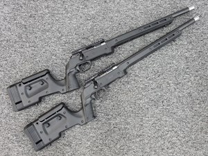 CZ 
457 XRS CUSTOM
22LR, 5 SHOT
CARBON THREADED MATCH STAINLESS IBI BARREL
MDT PIC RAIL
MDT XRS CHASSIS / STOCK SYSTEM WITH TWO GRIPS

AVAILABLE IN
NON THREADED NEW $2790
THREADED MUZZLE NEW $2890