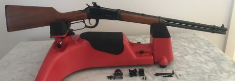 Excellent condition as rarely used . Downsizing collection so much more simpler to sell the best . Has Williams peep sight receiver , scope rings with bases , o