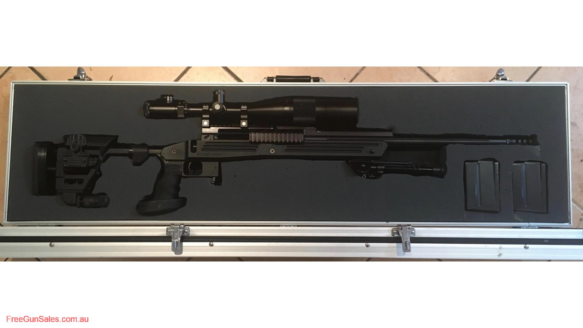 Savage 10BASK 308 + Nightforce scope & extras Adelaide
