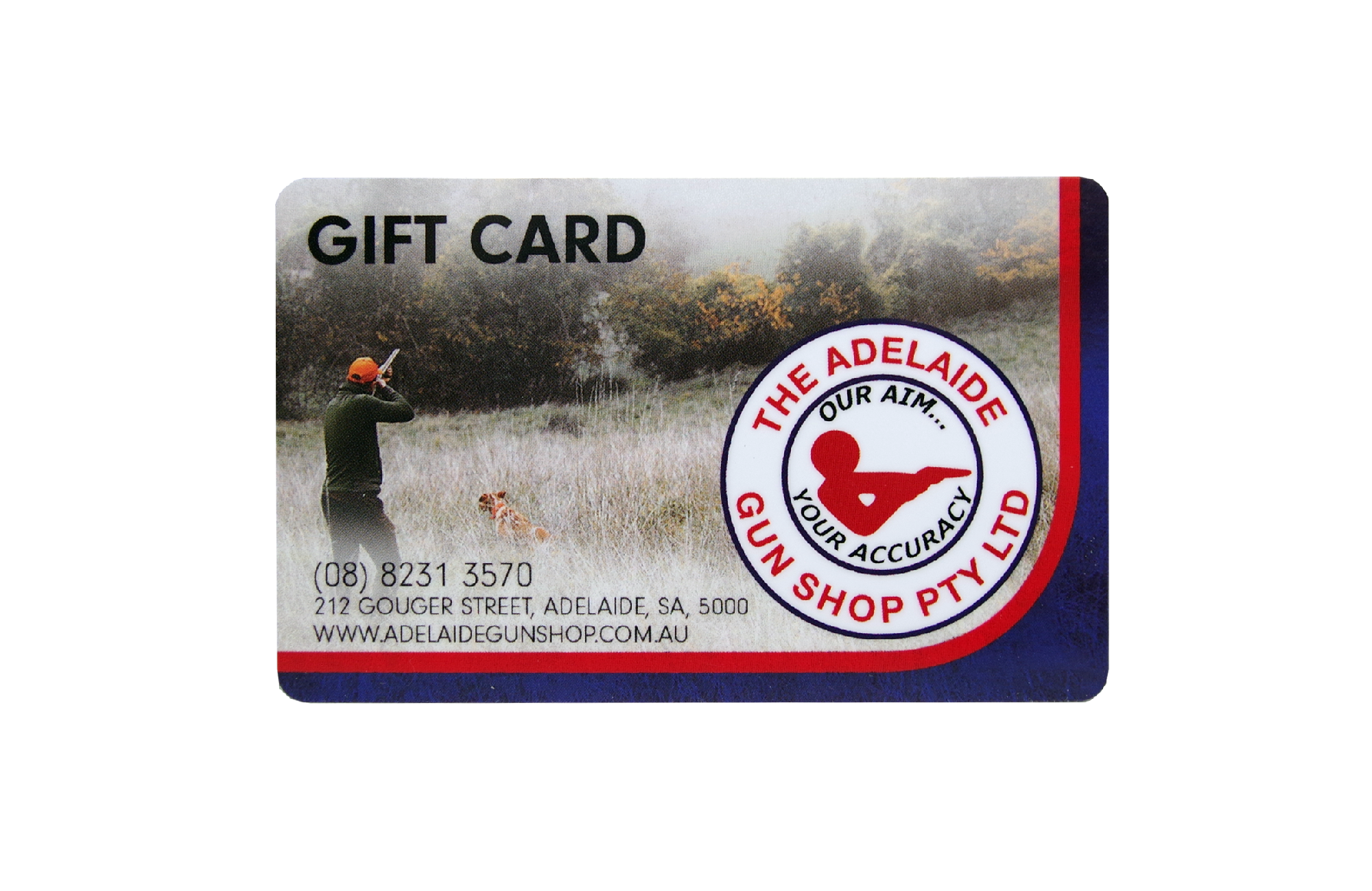 ADELAIDE GUN SHOP GIFT VOUCHER - IN STORE