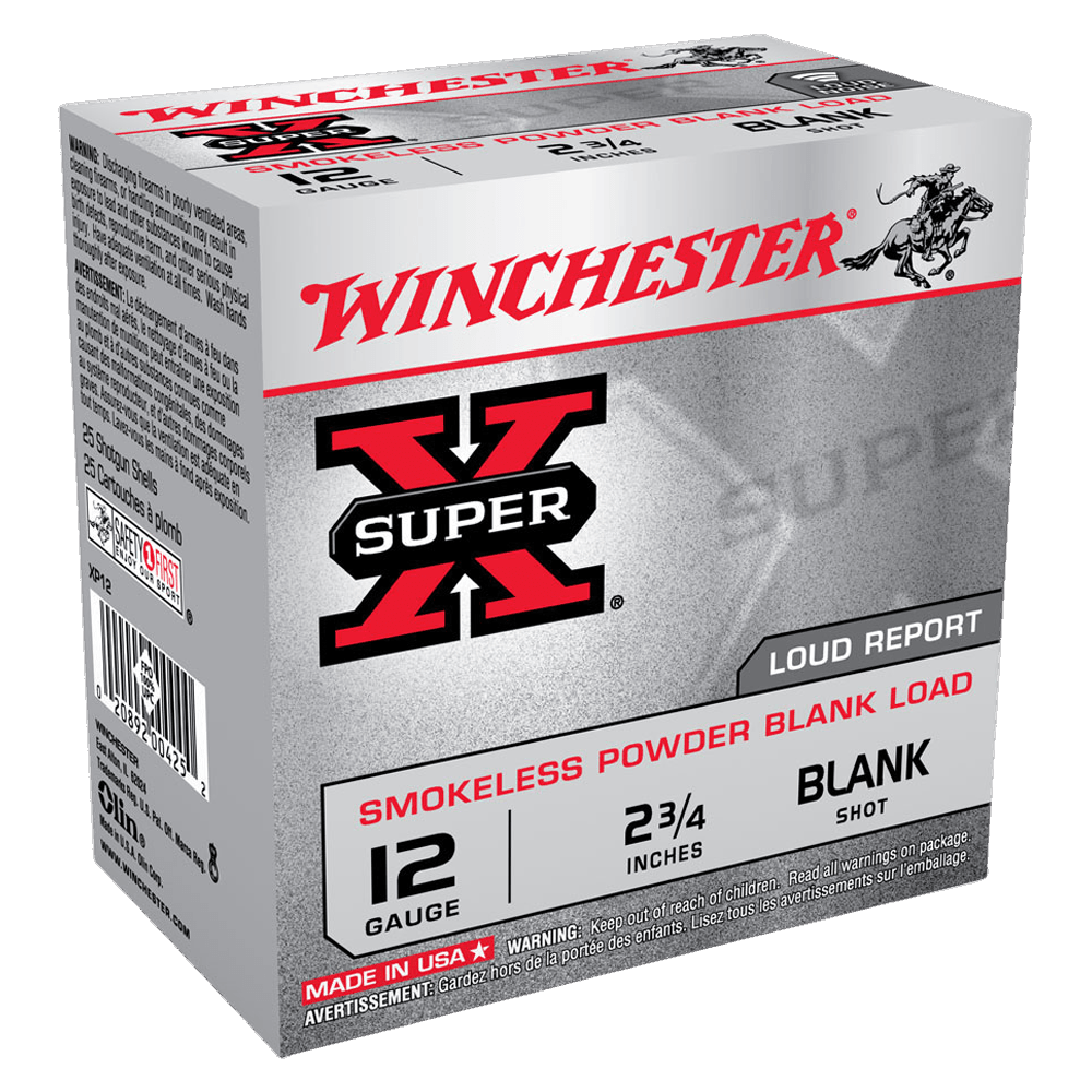Super X Trial Popper 12G Blank 2-3/4"