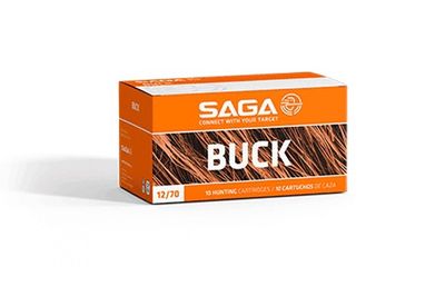SAGA Buckshot 12ga 34gr # 9P 10rd