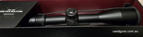 18 months old, Used on a 22LR . Awesome Bang for buck scope. Selling due to Upgrading. Vortex Venom 5-25x56 is a First Focal Plain tactical scope with 34mm tube