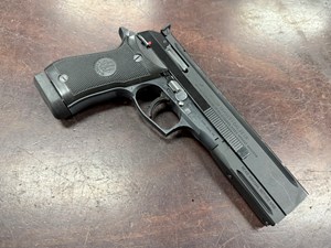BERETTA
MODEL 87 TARGET
22LR
10 SHOT
6 INCH BARREL
ADJUSTABLE REAR SIGHT
#C39860U

VGC $590
