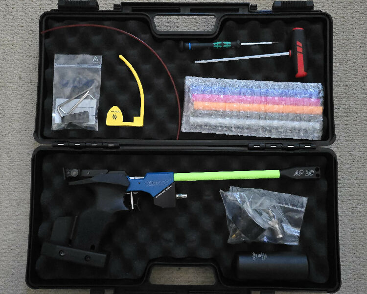 Hammerli AP for sale. Bought in 2024 and fired less than 500 shots. Standard right grip fits small and large hands (adjustable). Factory case, standard tools an