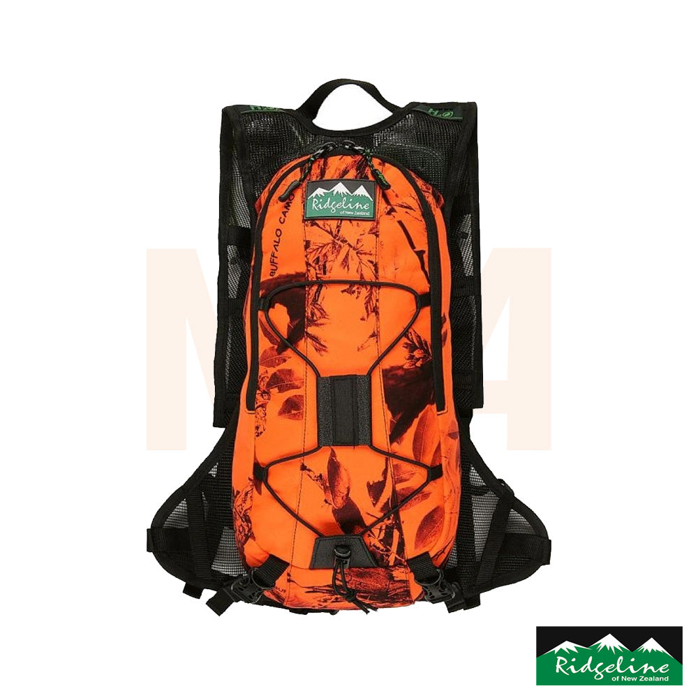 Ridgeline Compact Hydro Day Pack Blaze Orange Camo (incl. 3L Bladder)
