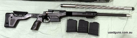 Remington 700 Multipurpose switch barrel. Setup for hunting, PRS and Target shooting. Trued Remington 700 action with pinned recoil lug. All items included list
