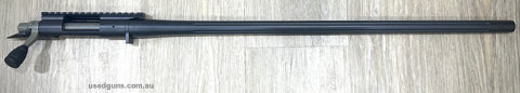 Remington 700 Varmint Stainless Fluted barreled action in .308. 26‚Äö√Ñ√π barrel, One owner with exactly 726 rounds fired. Barreled action has been cerakoted in