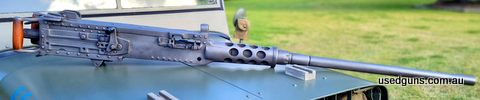 Southern Cross Militaria, Toowoomba have 2 only of these magnificent resin replica, Non firing Browning M2, 50 cal Machine Guns. Made form solid resin, one of t