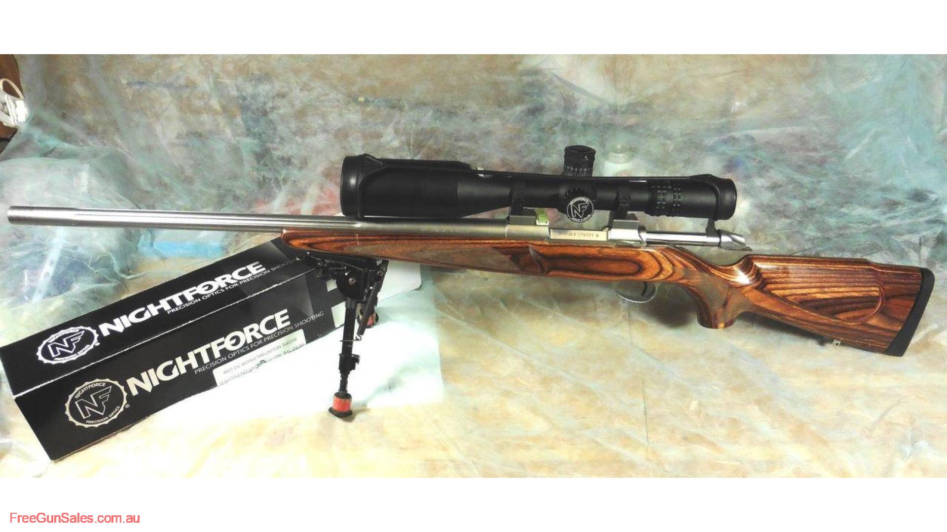 Sako 85s Varmint Laminate Stainless Port Augusta