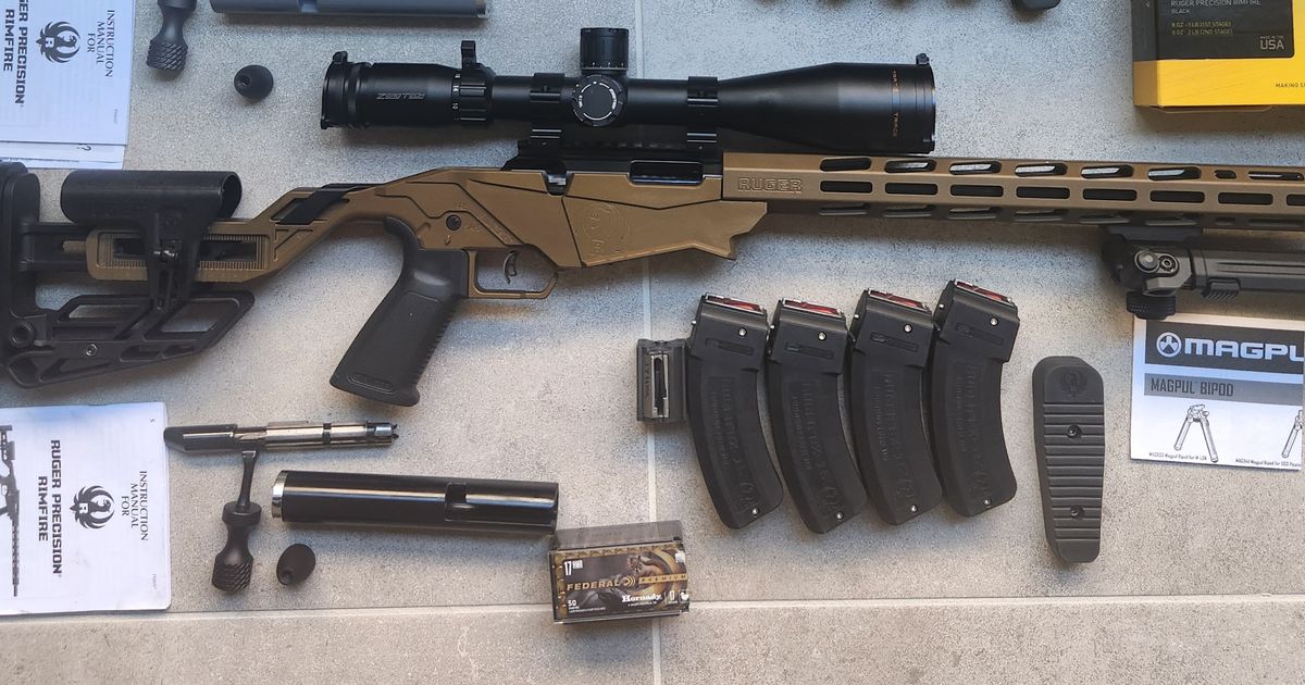 RUGER PRECISION RIMFIRE 22LR & 17HMR