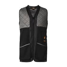 SPIKA SHOOTING VEST ADULT CHARCOAL - S