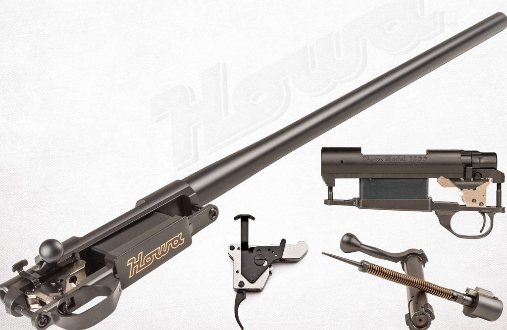 HOWA 1500 .300WM BARRELLED ACTION VARMINT BLUED THREADED