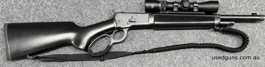 As new Chiappa 1892 Wildlands in 357 Magnum. Take down model with 16" Threaded barrel. Comes with factory sling. Open sights and picatinny rail, scope not inclu