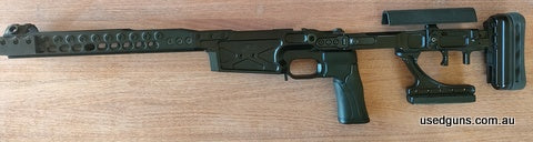 Spuhr Chassis for sale Used 5 times on .22 LR rimfire only Rem 700 short action, Quick adjustable LOP, 12" forend Plus 2 Spuhr exterior forend weights and 2 x i