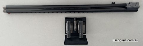 32 inch MX8 barrel. In very good to excellent condition Very faint marks where forend goes. They are a spare set that never gets used. Would not have had 1000 r