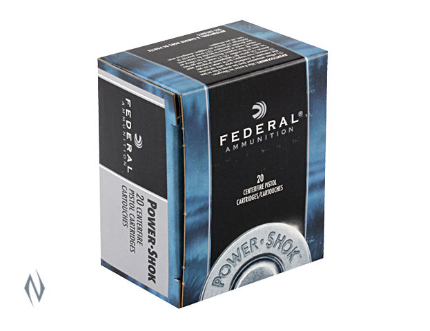 FEDERAL POWER-SHOK .44M 240GN JHP 20PK