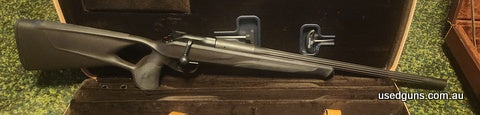 Blaser Pro success. Brown stock Unfired match barrel in 6.5x55. Stock and action used rarely. More photos available