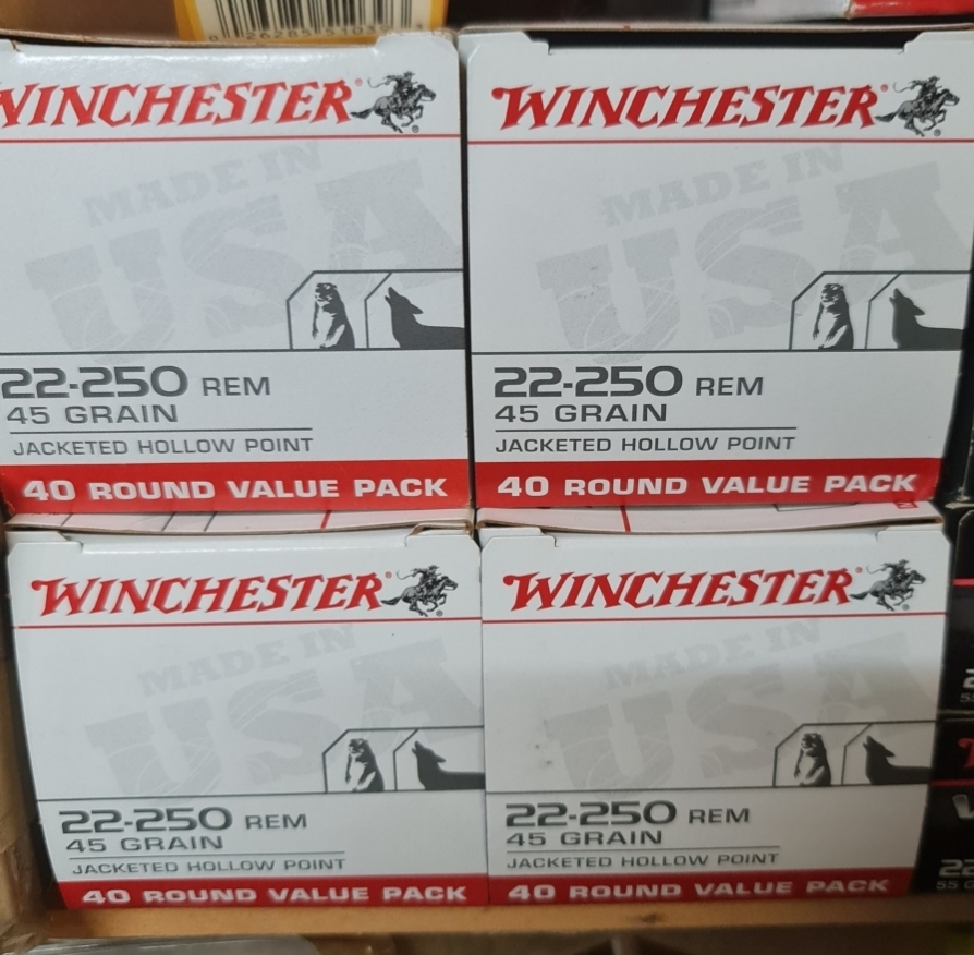Win 22-250 45g HP 40 pkts