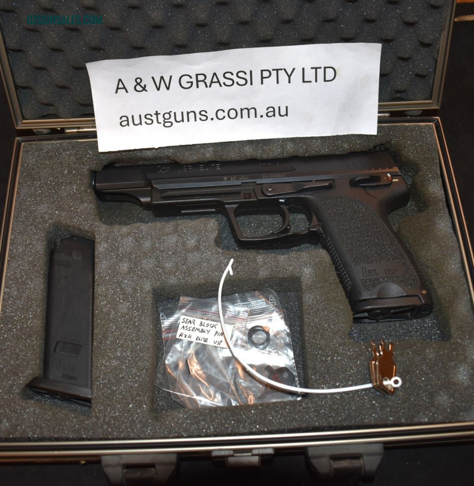 HECKLER & KOCH USP ELITE 9MM SEMI AUTO....USED!!