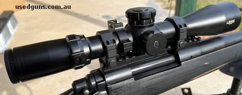 3-12x44 LRHS. Minimal use, includes level, $950 plus post.